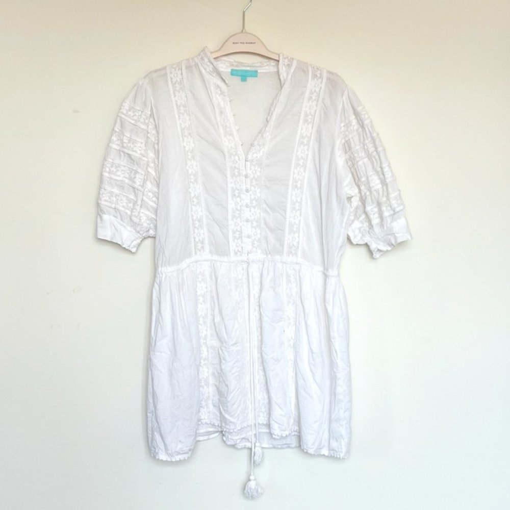 Melissa Odabash white lace dress